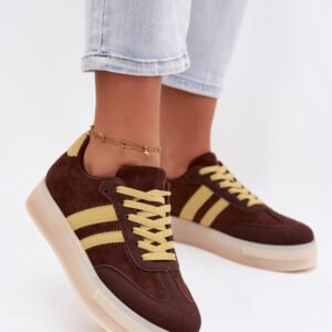 Buty Sportowe Model Giselia 9059 Czekolada - Step in style
