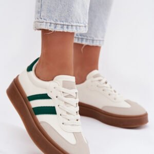 Buty Sportowe Model Elaraven 25SP26-9080 White/Green - Step in style