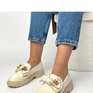 Mokasyny Model Isabella W103 Light Beige - Solea