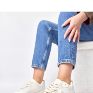 Buty Sportowe Model Alessandra MB189-1 Beige - Solea