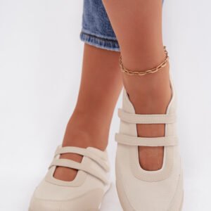 Baleriny Model Farvessa DKB9927 Beige - Step in style