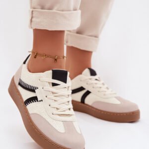 Buty Sportowe Model Denelisse C-823 White/Black - Step in style