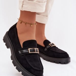 Mokasyny Model Mirelva 1896 Black - Step in style