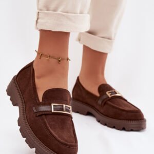 Mokasyny Model Mirelva 1896 Czekolada - Step in style