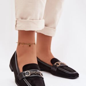 Loafersy Model Palerina 9736 Black - Step in style