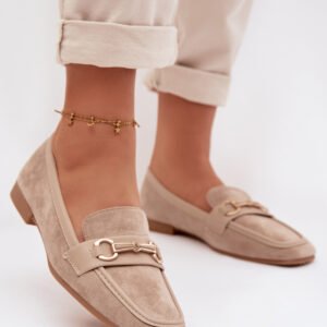 Loafersy Model Palerina 9736 Beige - Step in style