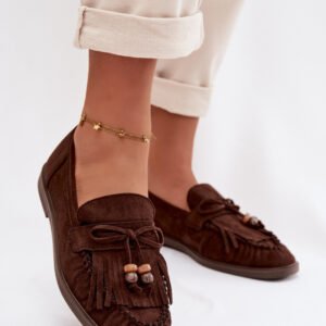 Mokasyny Model Teressa 9772 Czekolada - Step in style