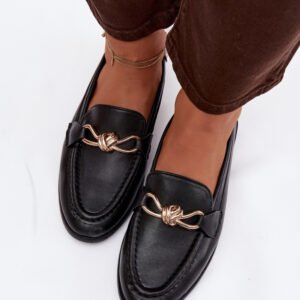 Loafersy Model Rosynne QQ-280 Black - Step in style