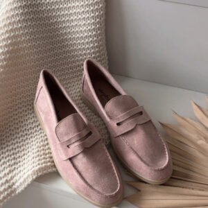 Mokasyny Model Renelia QQ-278 Dirty Pink - Step in style