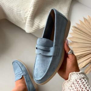 Mokasyny Model Renelia QQ-278 Blue - Step in style