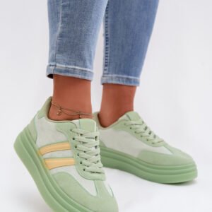 Buty Sportowe Model Galleria A021 Green - Step in style