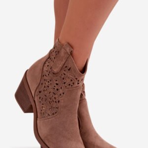 Botki Model S.Barski HY61-8012 Brown - Step in style