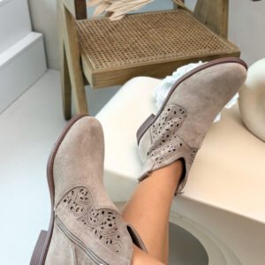 Botki Model S.Barski HY61-8026 Beige - Step in style