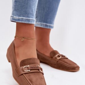 Loafersy Model Evelora H8-515 Brown - Step in style