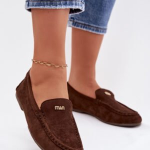 Mokasyny Model Sarivelle T658 Czekolada - Step in style