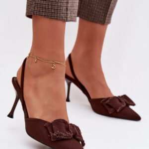 Sandały Model Hestia 100-479 Czekolada - Step in style