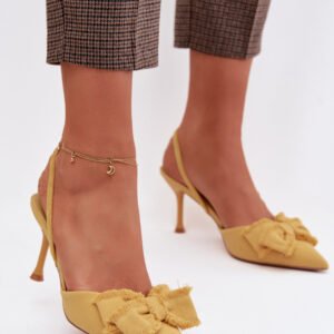 Sandały Model Hestia 100-479 Yellow - Step in style