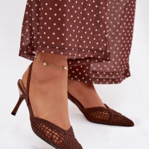 Sandały Model Hanelis G493 Brown - Step in style