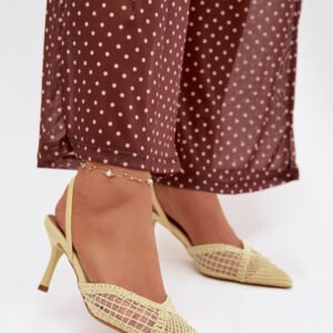 Sandały Model Hanelis G493 Yellow - Step in style