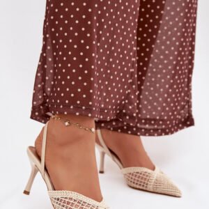 Sandały Model Hanelis G493 Light Beige - Step in style