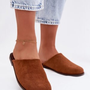 Sandał Klapki Model Veronelle DM505 Camel - Step in style