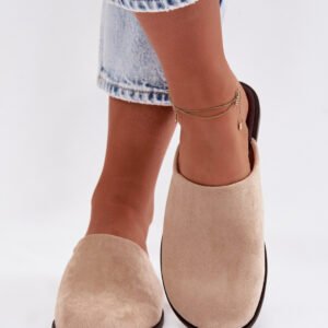 Sandał Klapki Model Veronelle DM505 Beige - Step in style