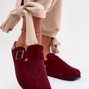 Sandał Klapki Model Delirisse 2769 Bordo - Step in style