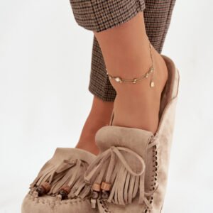 Sandał Klapki Model Belissa H8-528 Beige - Step in style