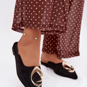 Sandał Klapki Model Galvella P-1490 Black - Step in style