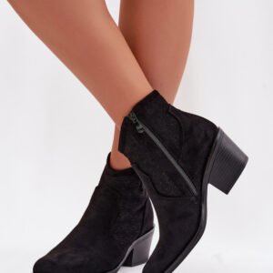 Botki Model S.Barski HY61-8013 Black - Step in style