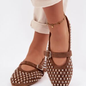 Baleriny Model Wilvessa 9780 Brown - Step in style