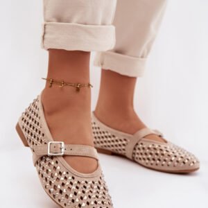 Baleriny Model Wilvessa 9780 Beige - Step in style