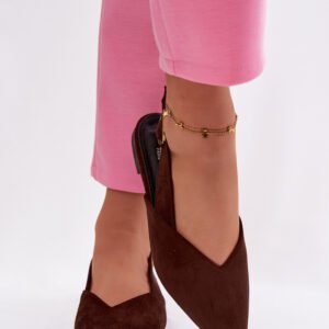 Baleriny Model Palerra P-1502 Czekolada - Step in style