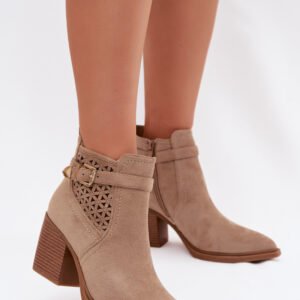 Botki Model Deloriah RMR2520-16 Beige - Step in style