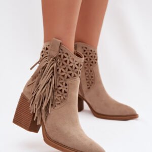 Botki Model Calissey RMR2520-18 Beige - Step in style