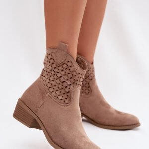 Botki Model Briavine RMR2353-16 Beige - Step in style