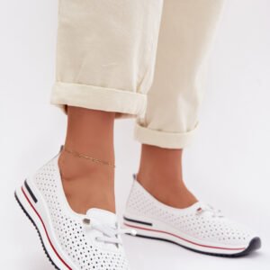 Półbuty Model S.Barski LR61-7044 White - Step in style