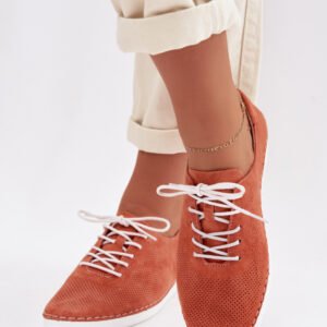 Półbuty Model S.Barski LR61-7080 Orange - Step in style