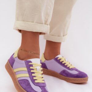 Buty Sportowe Model S.Barski LR61-7059 Violet - Step in style
