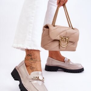 Mokasyny Model Ronin  MR-X351 Light Grey - Step in style