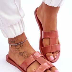 Sandał Klapki Model Zaxy JJ285262 Dirty Pink - Step in style