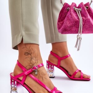 Sandały Model D&A CR-232 Fuksja - Step in style