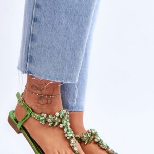 Sandały Model Lenisa H8-291 Green - Step in style