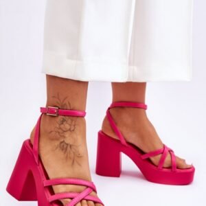 Sandały Model Shemira 78-130 Fuksja - Step in style