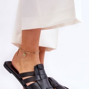 Sandał Klapki Model Reyna 2522-1 Black - Step in style