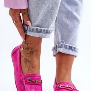 Mokasyny Model Corinell FT247 Pink - Step in style