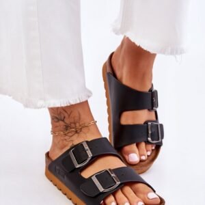 Sandał Klapki Model Big Star LL274477 Black - Step in style