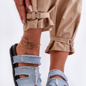 Sandał Klapki Model Lamirose H8-523 Blue - Step in style