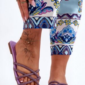 Sandał Klapki Model Leomi 5628-2 CLA-1 Violet - Step in style