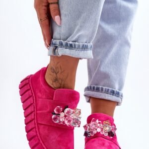 Buty Sportowe Model Desire NB615 Fuksja - Step in style